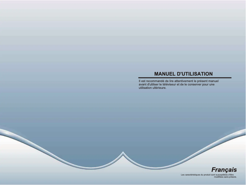 Image de la première page du manuel de l'appareil 32D36