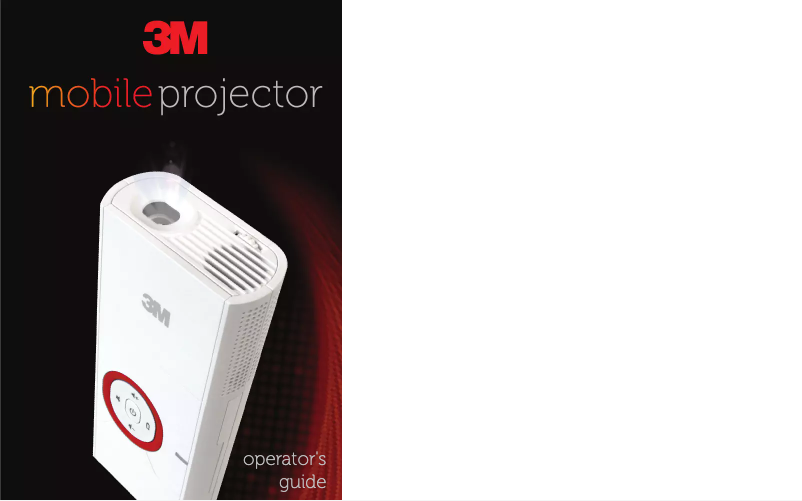 Page 1 de la notice Manuel utilisateur 3M MP225a