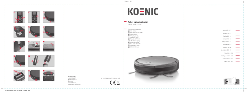 Image de la première page du manuel de l'appareil KRVC 14820 WD