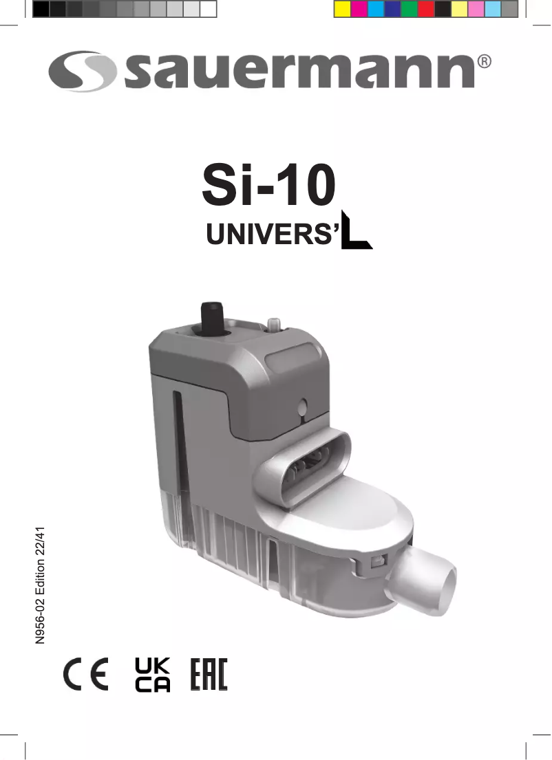 Page 1 de la notice Manuel utilisateur Sauermann Si-10