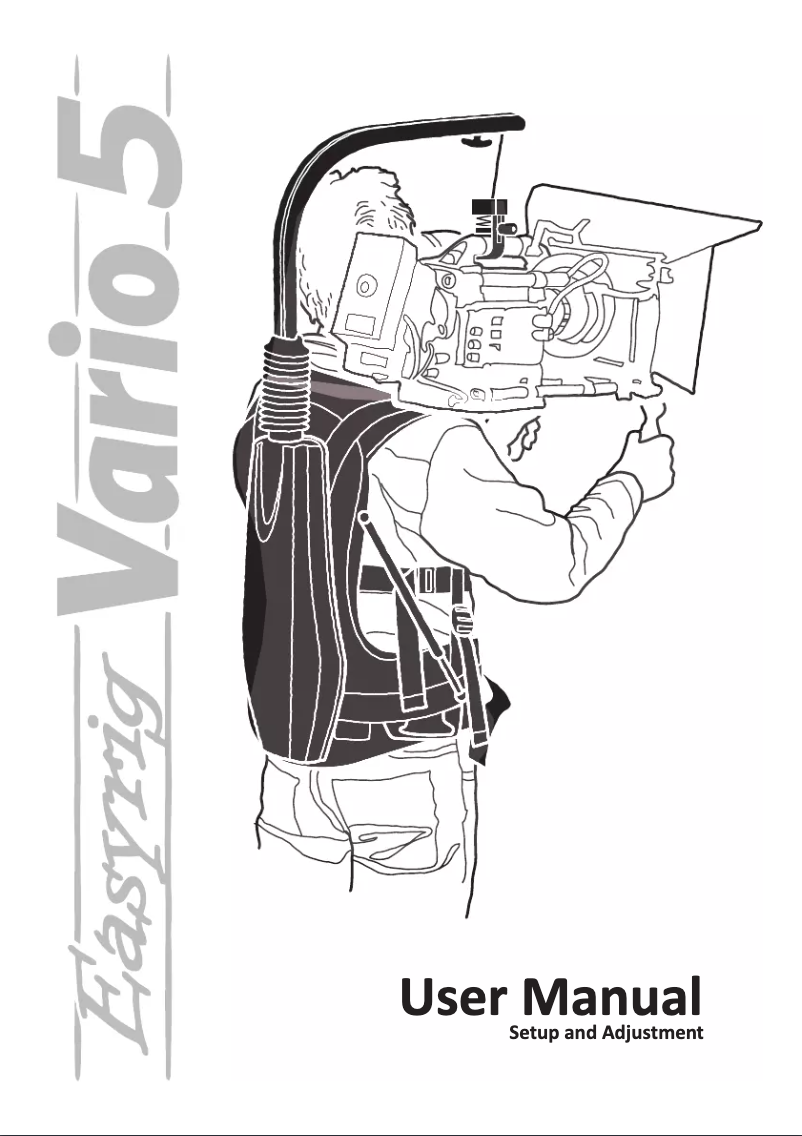 Page n°1 - Manuel utilisateur Easyrig Vario 5