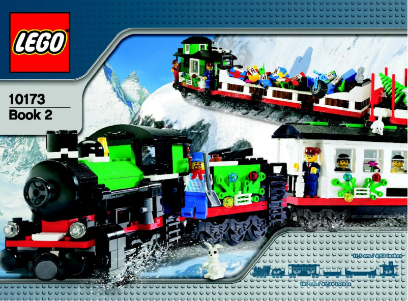 Page 1 de la notice Manuel utilisateur Lego Holiday Train