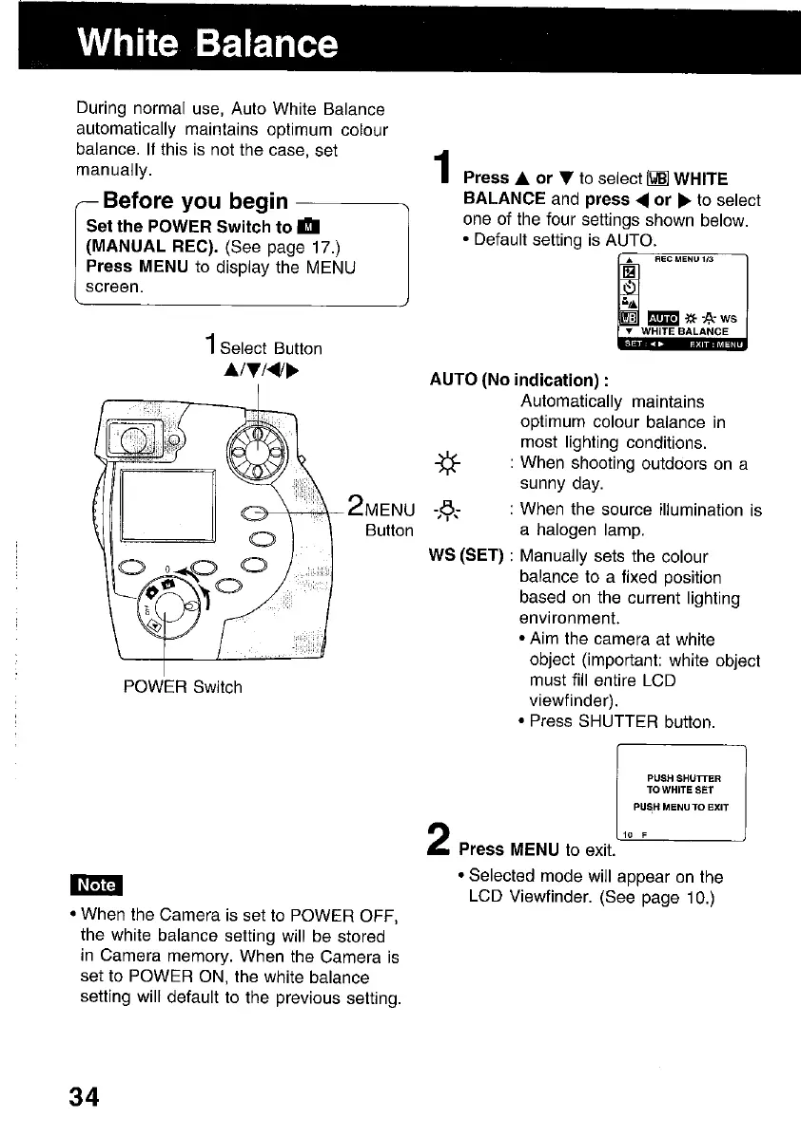 Page 1 de la notice Manuel utilisateur Panasonic iPalm PV-DC3000