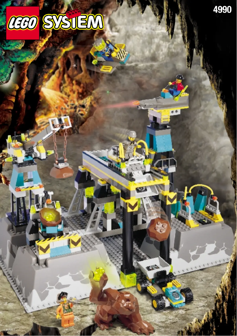 Page 1 de la notice Manuel utilisateur Lego The Rock Raiders HQ
