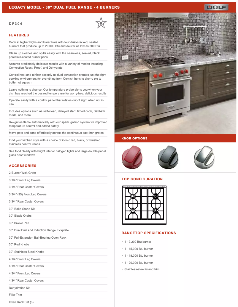 Image de la première page du manuel de l'appareil DF304