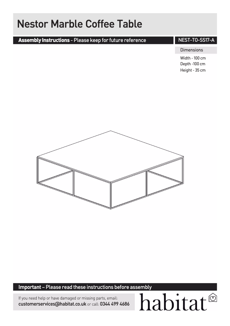 Page n°1 - Manuel utilisateur Habitat Nestor