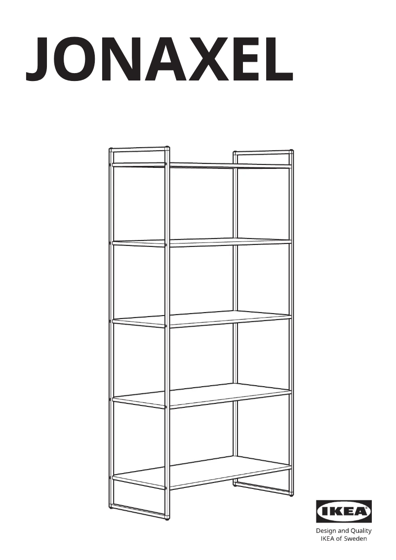 Image de la première page du manuel de l'appareil JONAXEL 504.199.72