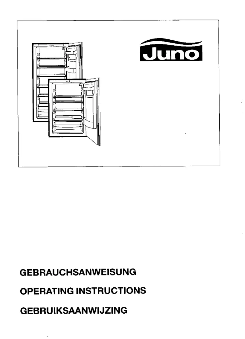 Page 1 de la notice Manuel utilisateur Juno JKI6050