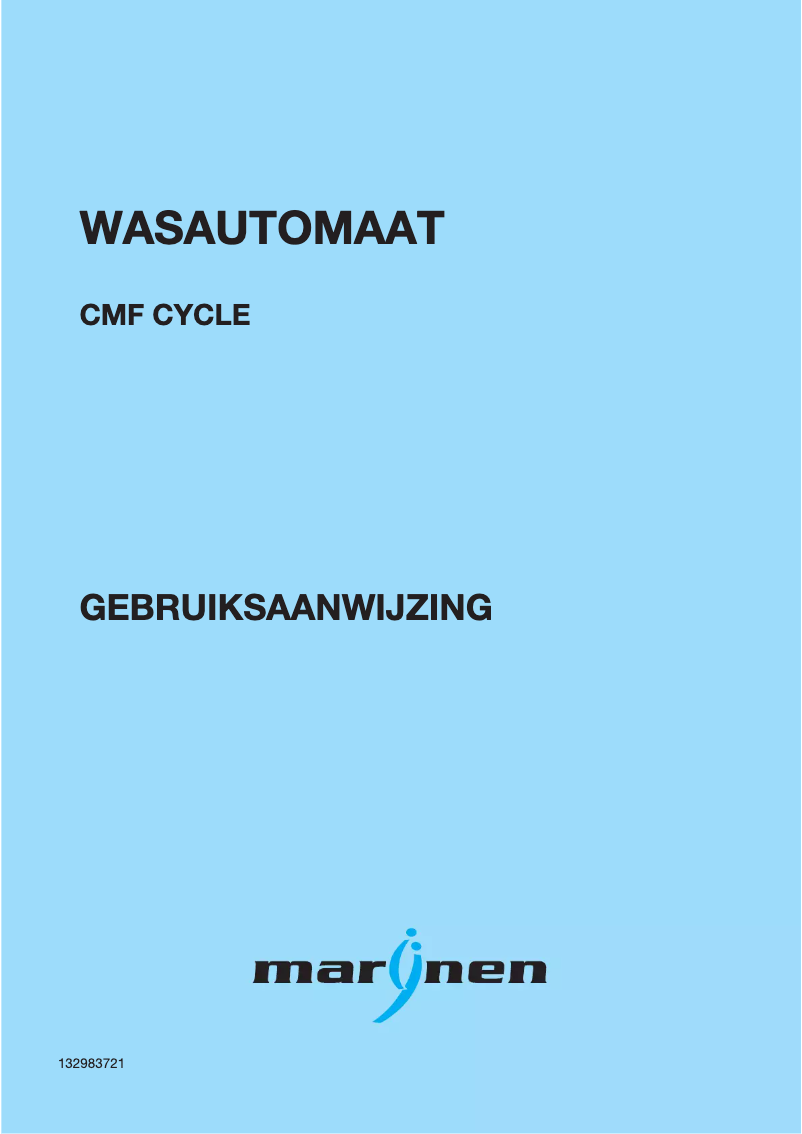 Page n°1 - Manuel utilisateur Marynen CMF Cycle