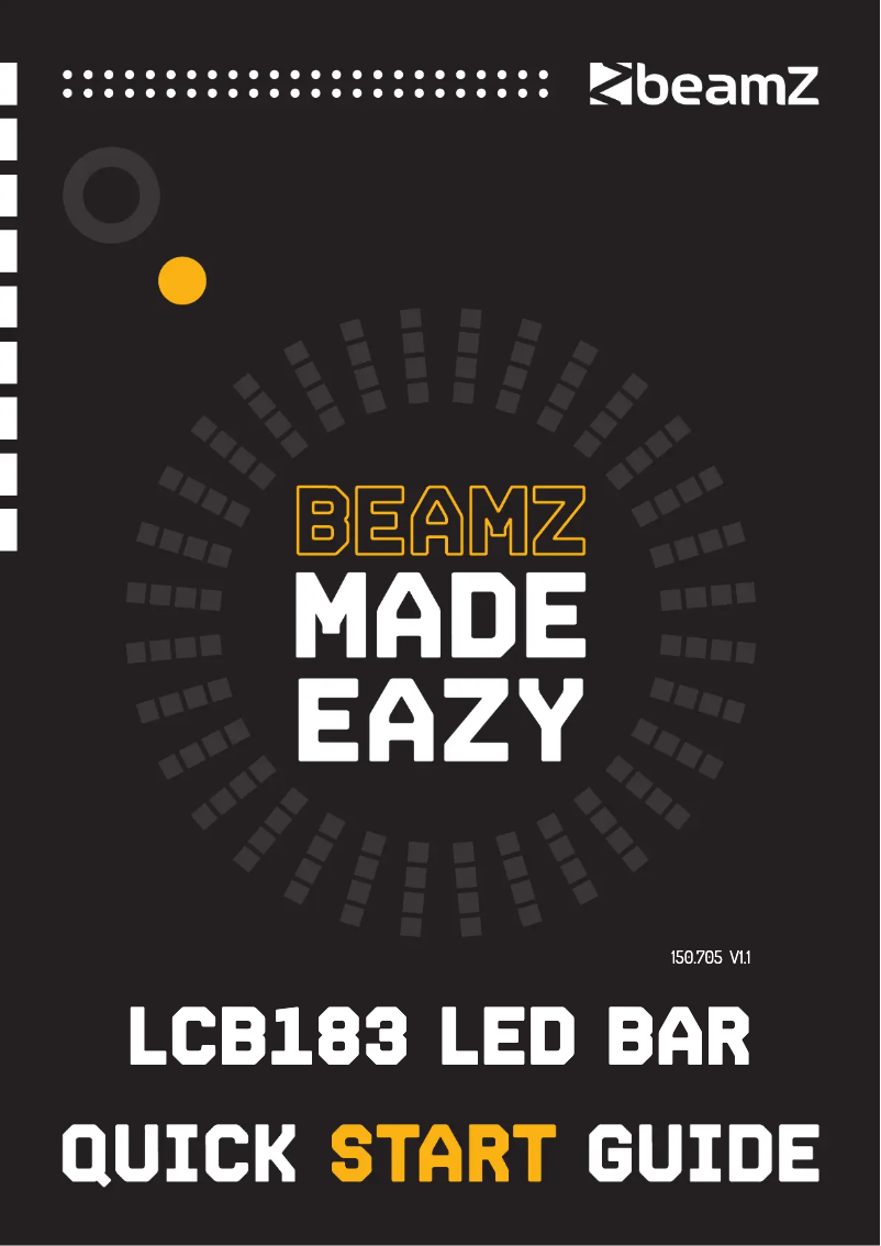 Image de la première page du manuel de l'appareil LCB183