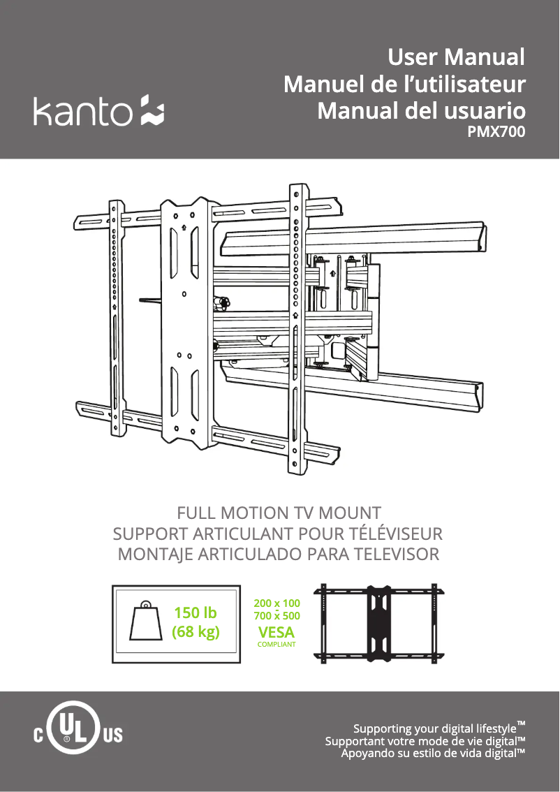 Image de la première page du manuel de l'appareil PMX700