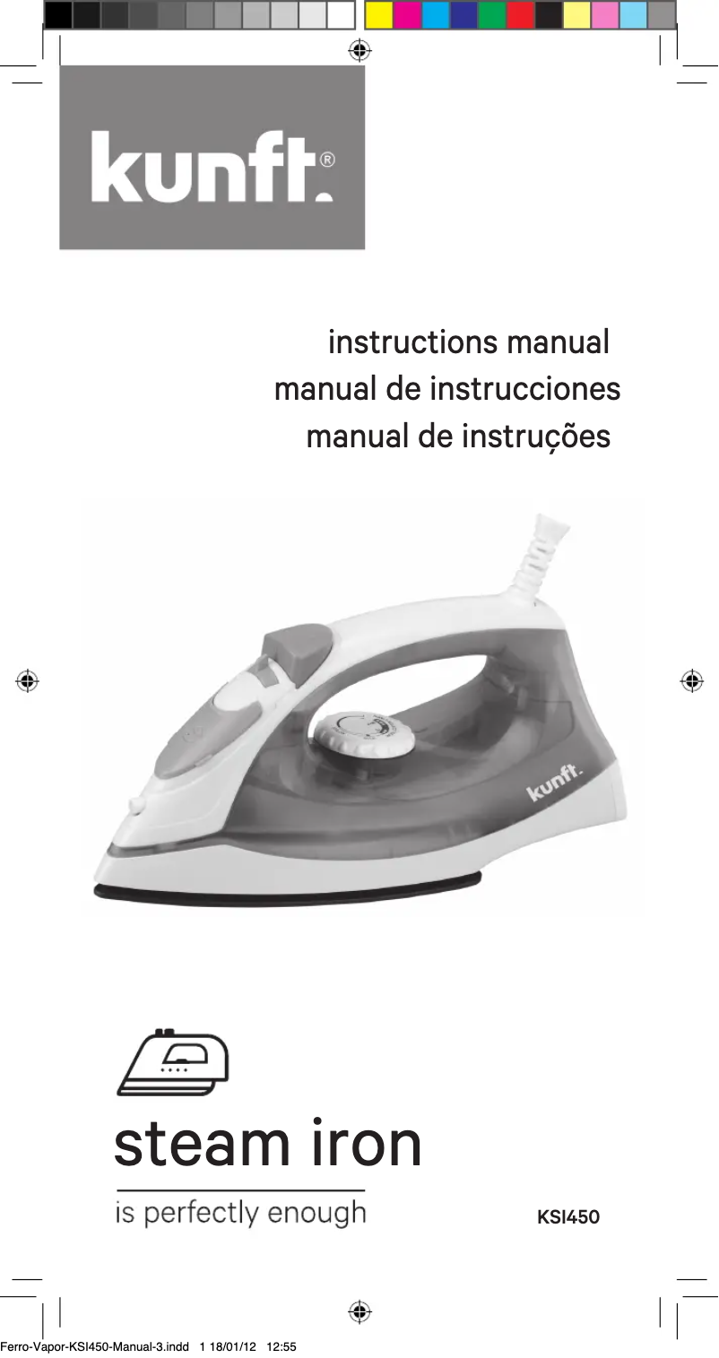 Image de la première page du manuel de l'appareil KSI450