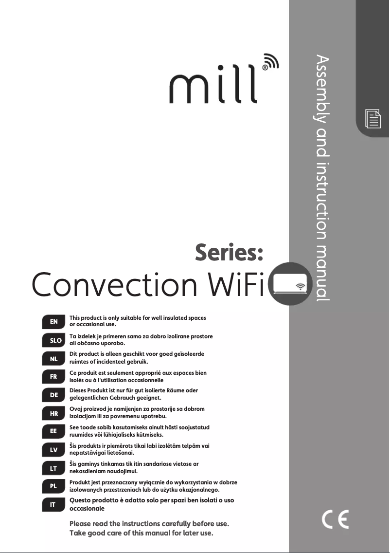 Image de la première page du manuel de l'appareil SG1200WIFI