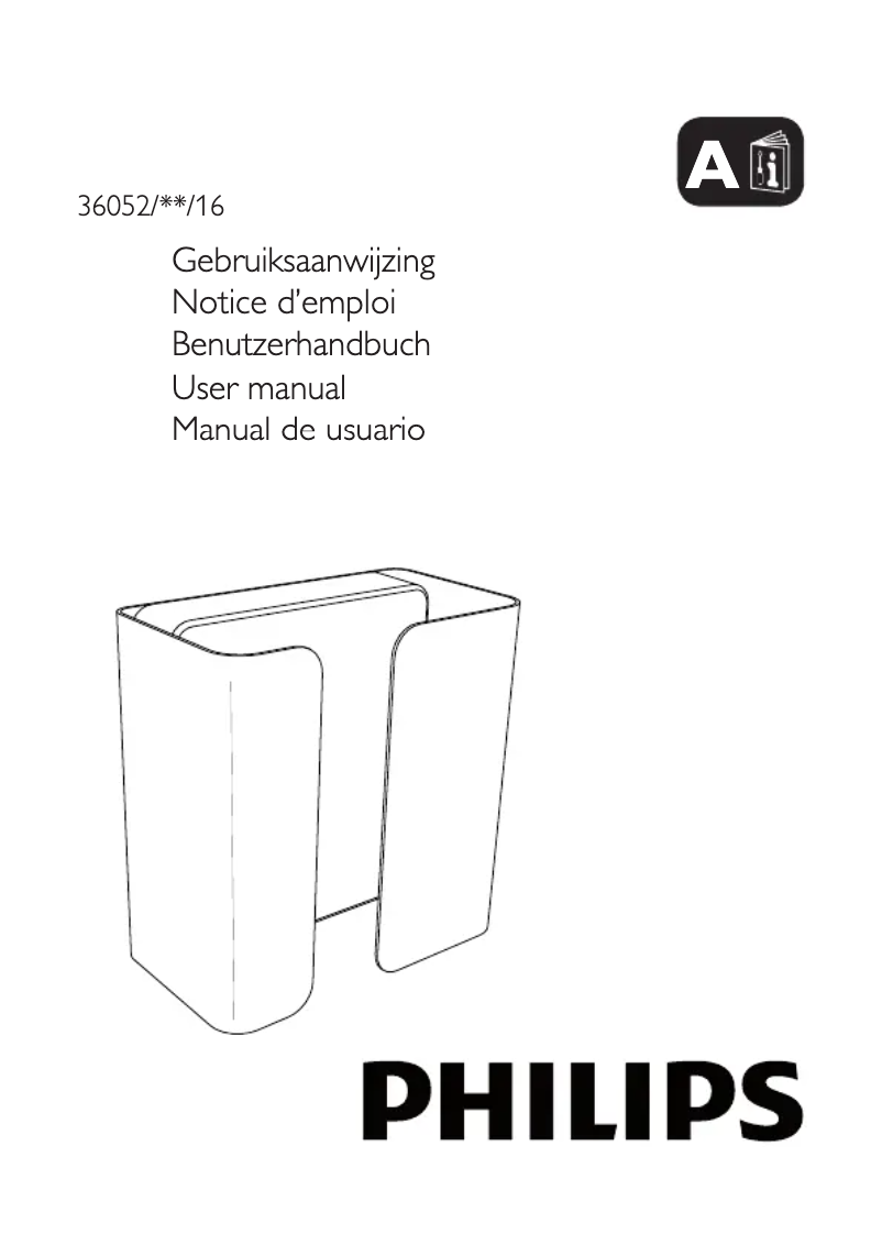 Page 1 de la notice Manuel utilisateur Philips Ledino 360521716