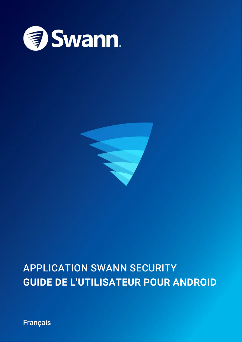 Page 1 de la notice Manuel utilisateur Swann SWIFI-FLOCAM2