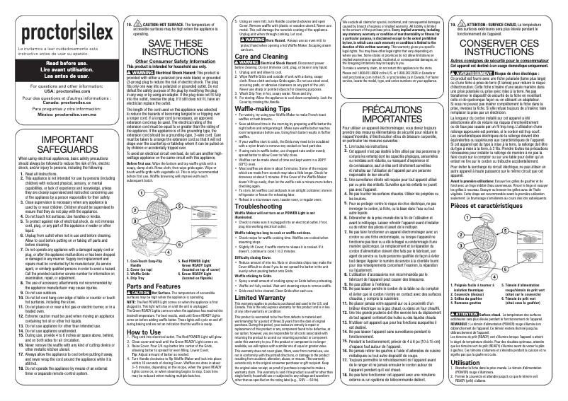 Image de la première page du manuel de l'appareil 26090PS