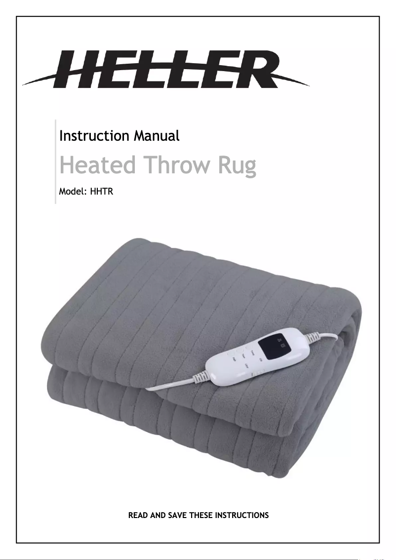 Page n°1 - Manuel utilisateur Heller HHTR