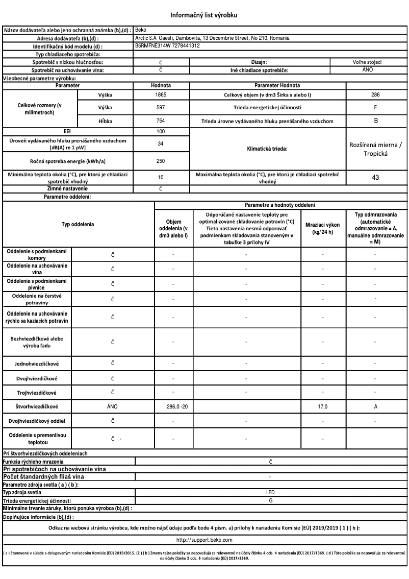 Image de la première page du manuel de l'appareil B5RMFNE314W