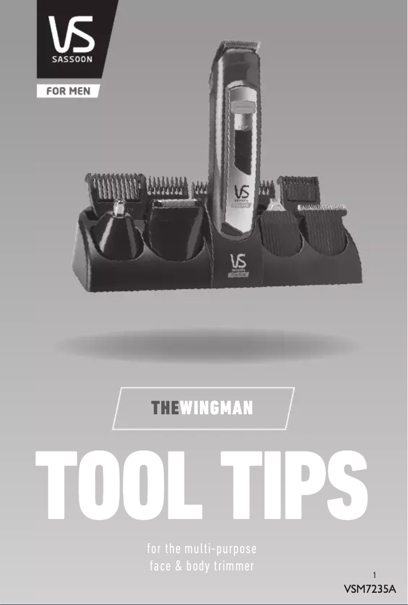 Image de la première page du manuel de l'appareil The Wingman VSM7235A