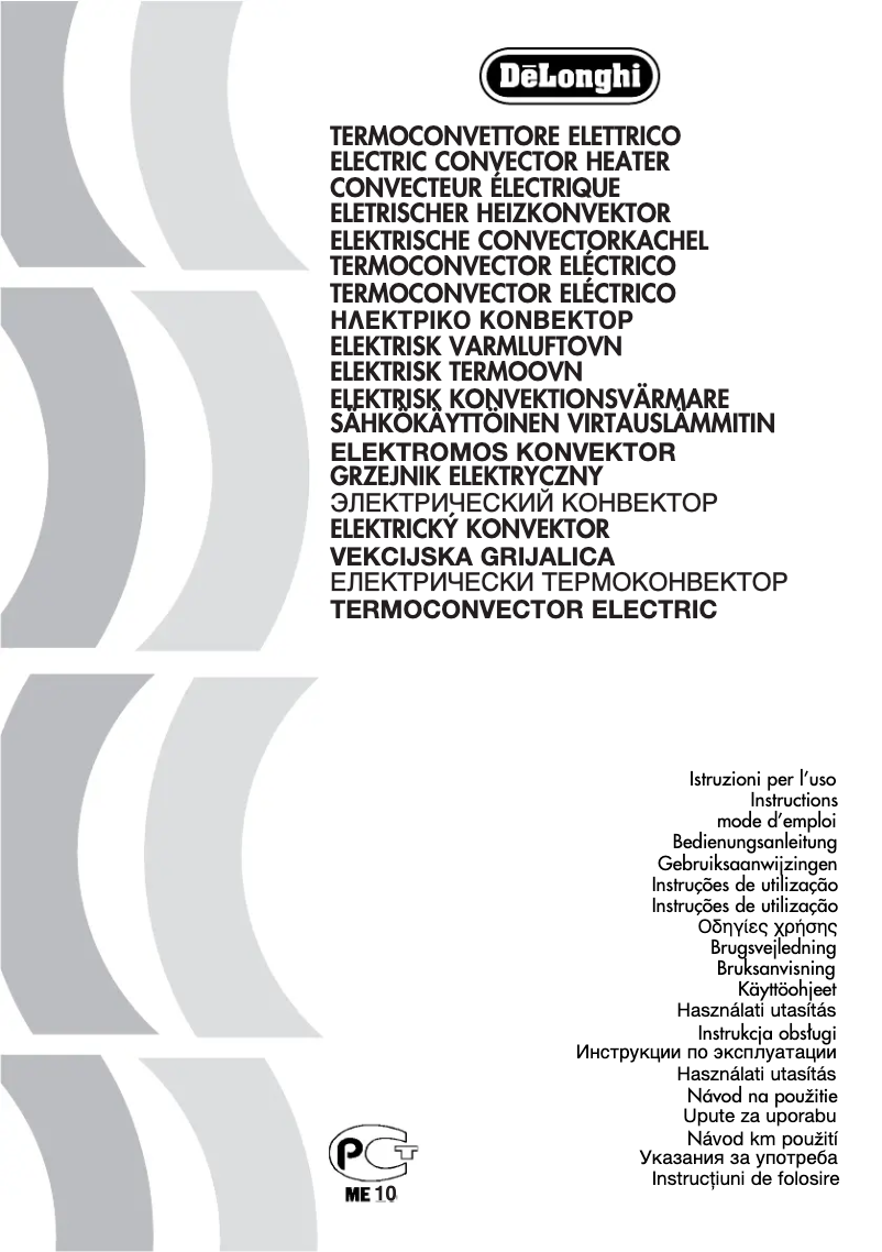 Page n°1 - Manuel utilisateur DeLonghi HCO420FT