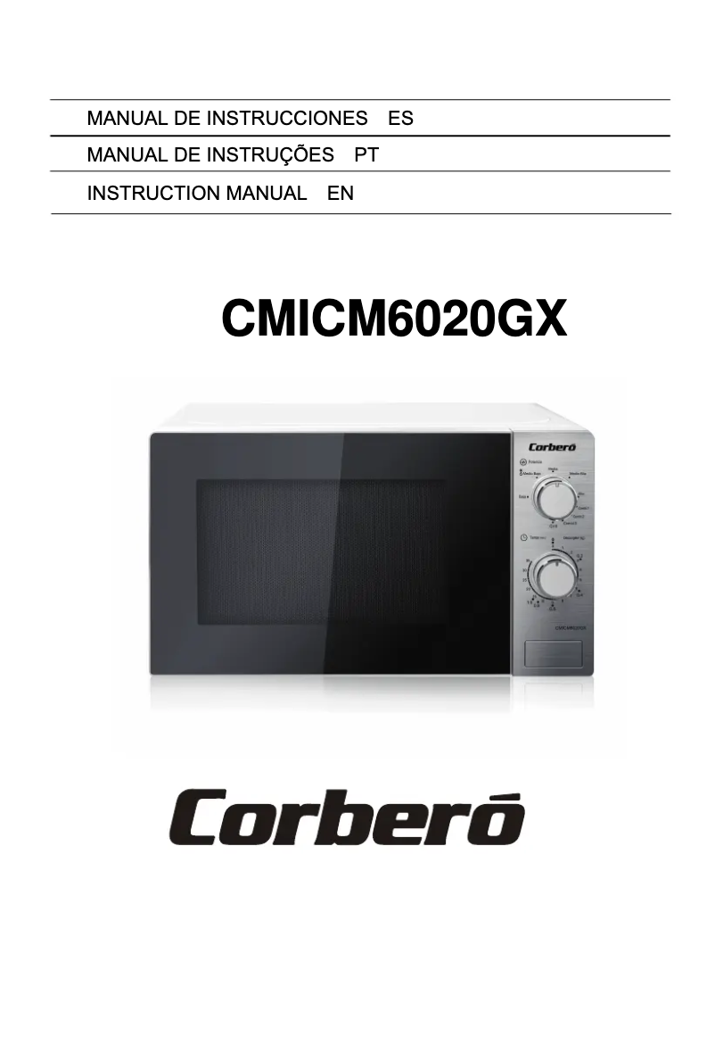 Page n°1 - Manuel utilisateur Corbero CMICM6020GX
