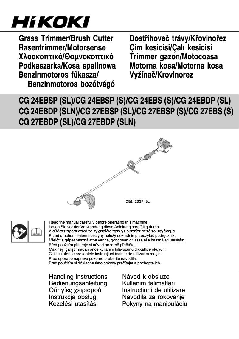 Imagen de la primera página del manual del dispositivo CG 24EBSP(SL)