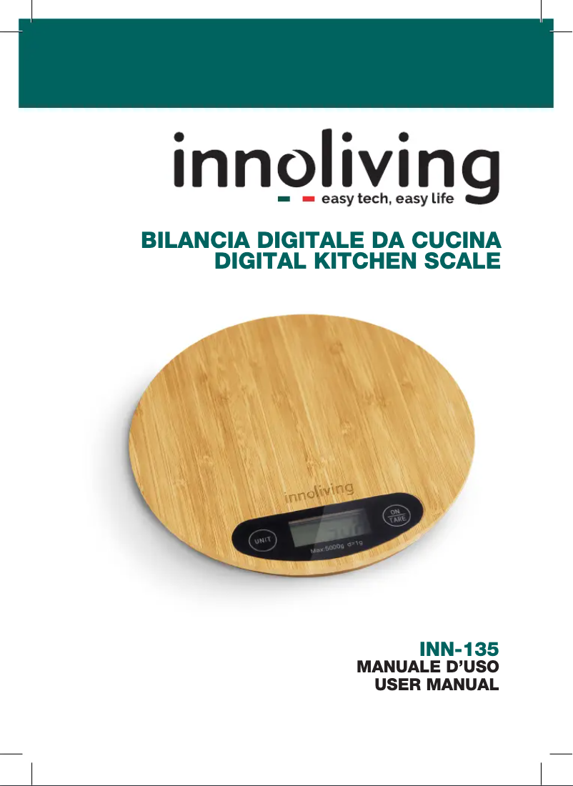 Image de la première page du manuel de l'appareil INN-135