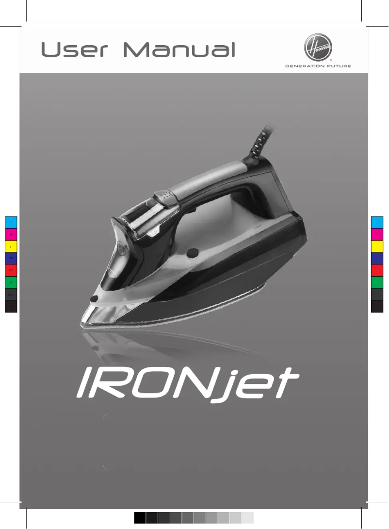 Page 1 de la notice Manuel utilisateur Hoover IronJet TID2500