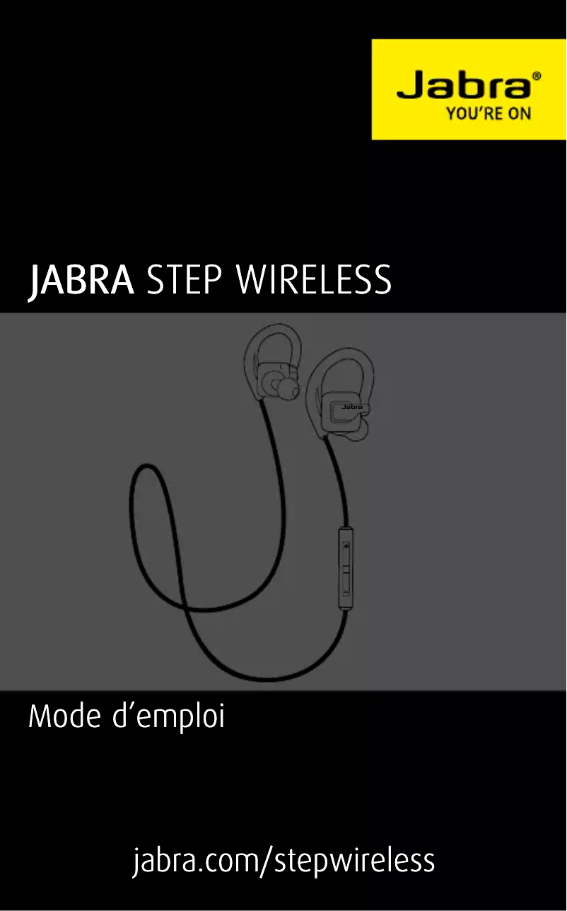 Page 1 de la notice Manuel utilisateur Jabra Step