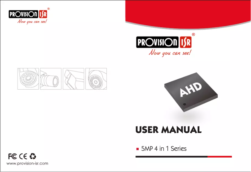 Page n°1 - Manuel utilisateur Provision-ISR DI-350AVF