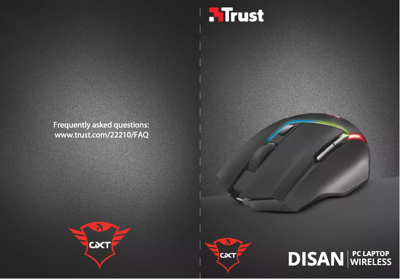 Page 1 de la notice Manuel utilisateur Trust Disan GXT 161