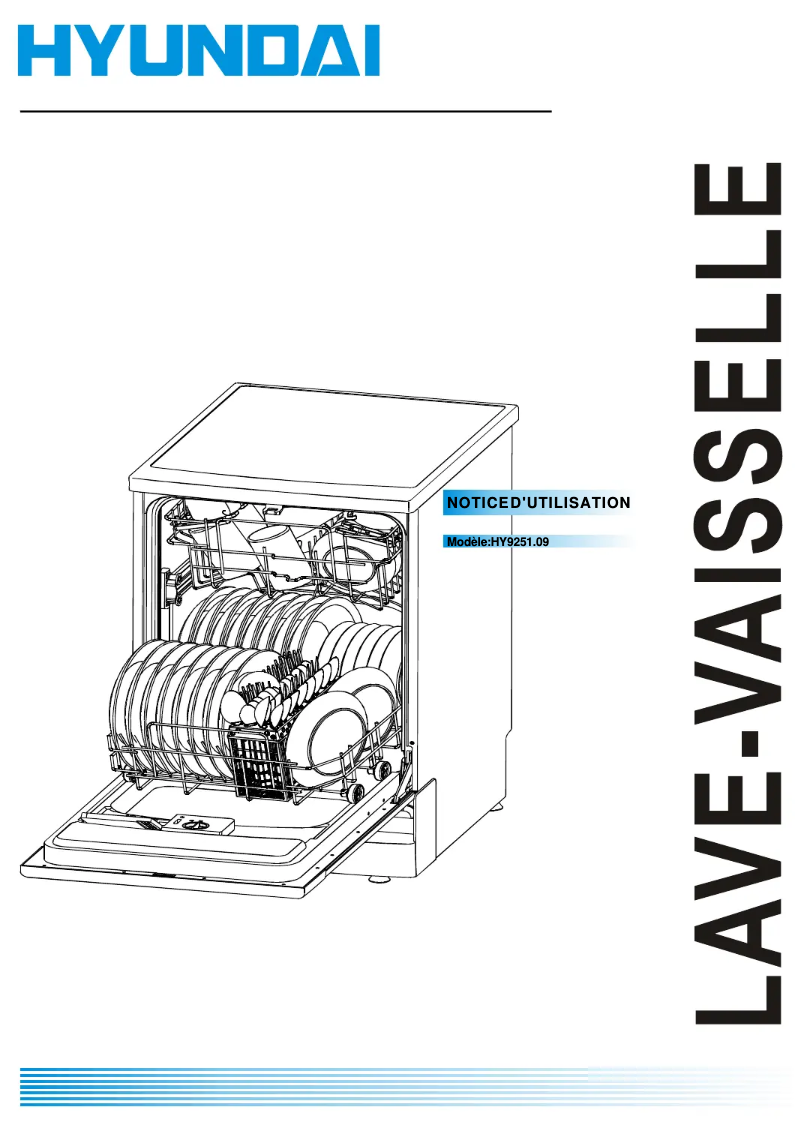 Page 1 de la notice Manuel utilisateur Hyundai HY9251.09