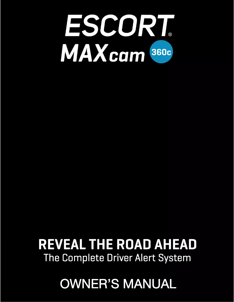 Image de la première page du manuel de l'appareil MAXcam 360c