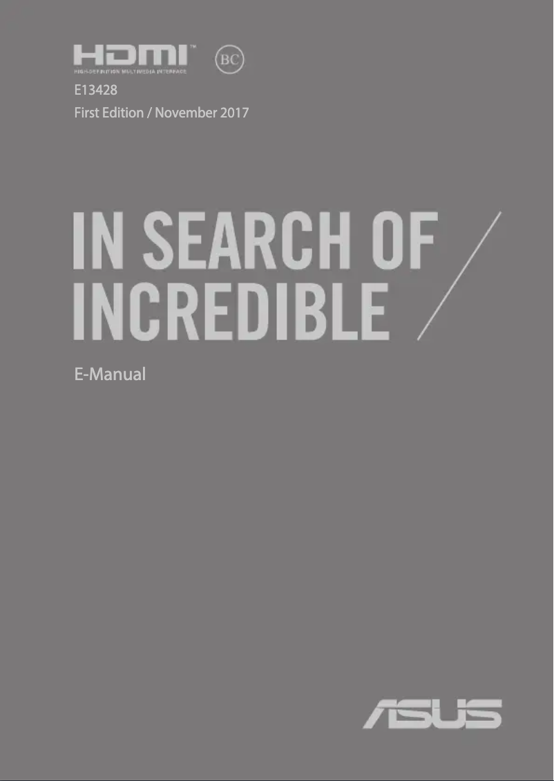 Image de la première page du manuel de l'appareil VivoBook E406SA