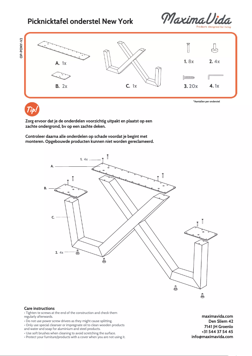 Image de la première page du manuel de l'appareil New York