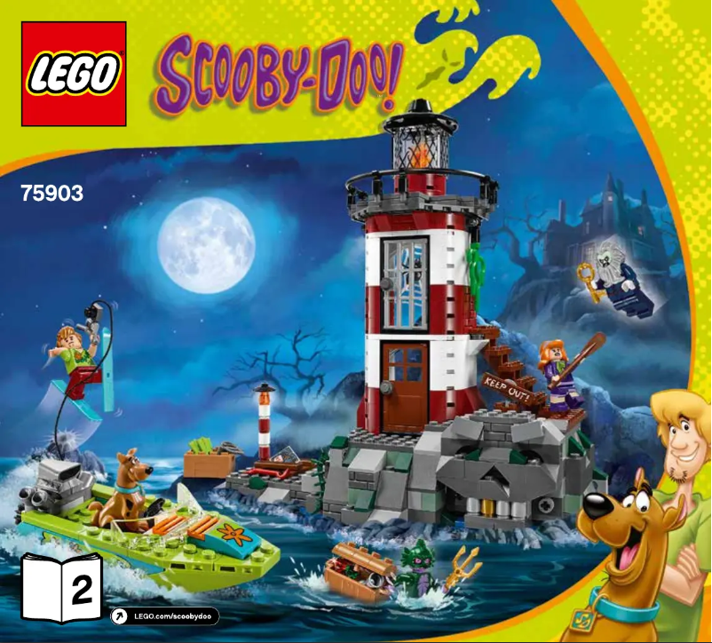Page n°1 - Manuel utilisateur Lego Scooby Doo 75903