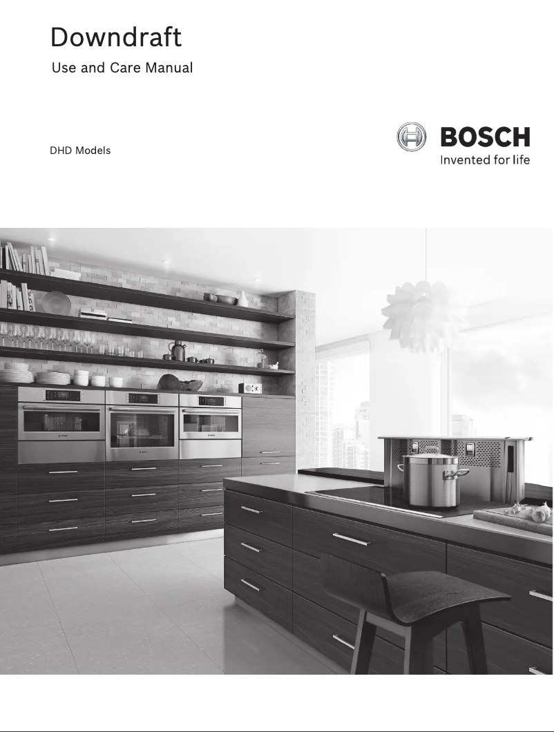 Page 1 de la notice Manuel utilisateur Bosch DHD3014UC