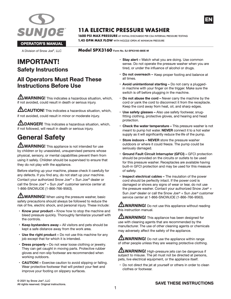 Image de la première page du manuel de l'appareil BDL-A0214