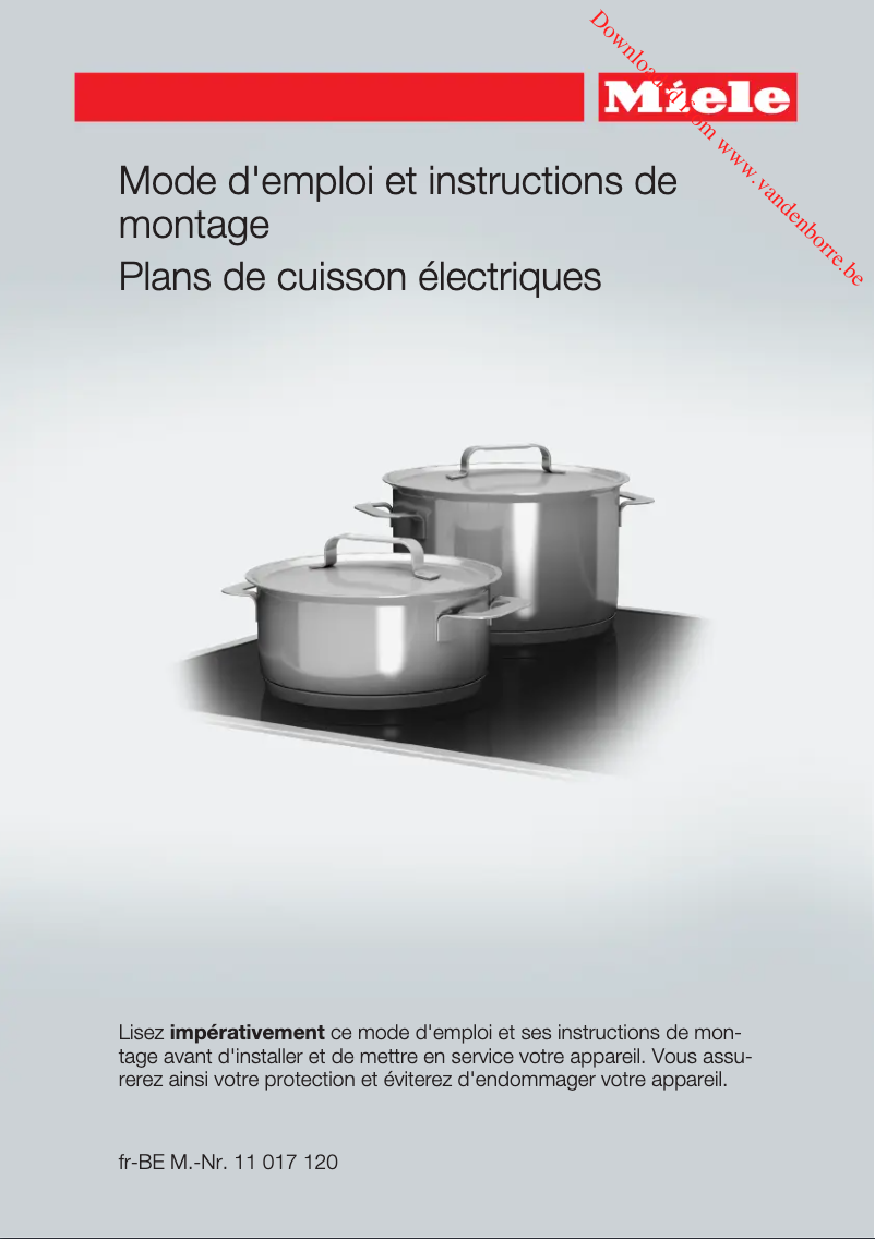 Image de la première page du manuel de l'appareil KM 6542 FR