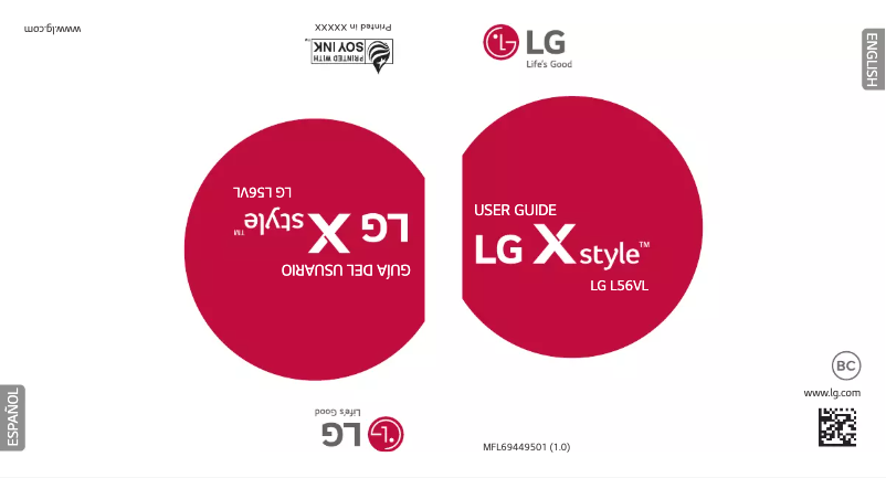 Page n°1 - Manuel utilisateur LG Moto X Style