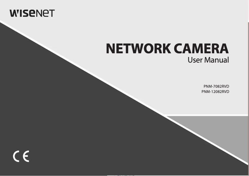 Page 1 de la notice Manuel utilisateur Hanwha PNM-12082RVD