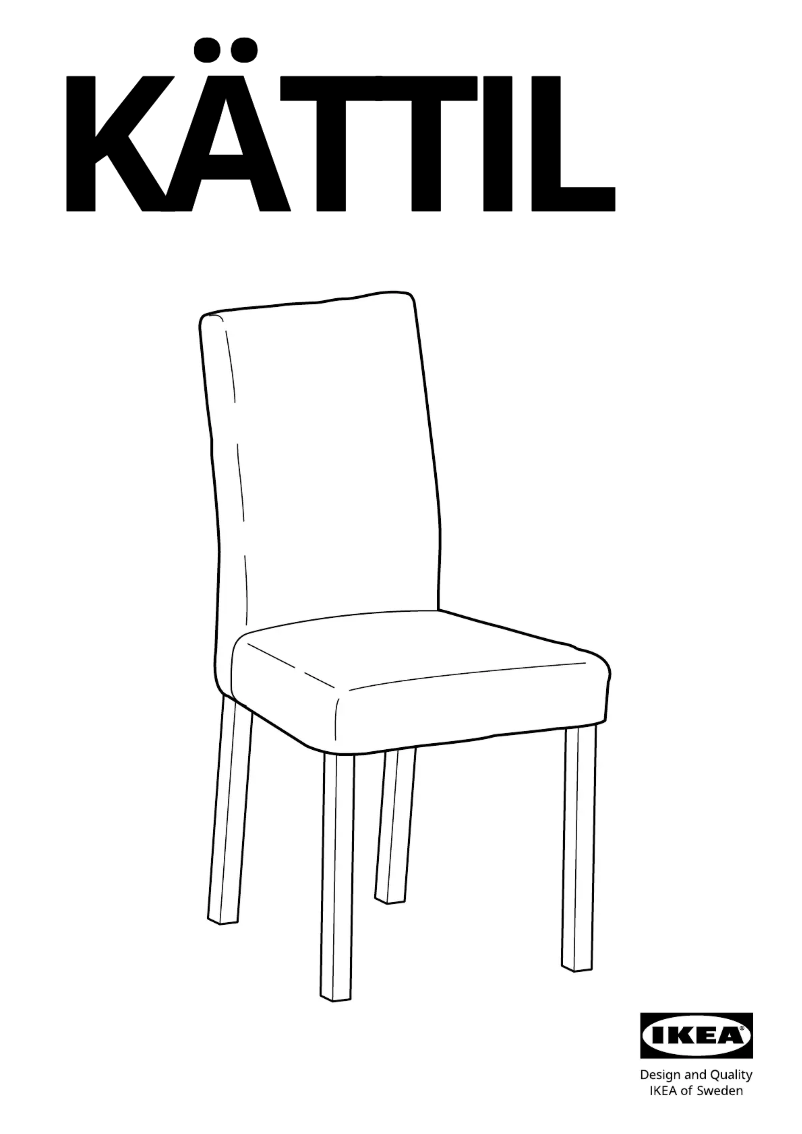 Página 1 del manual Manual de usuario Ikea KÄTTIL 505.003.40