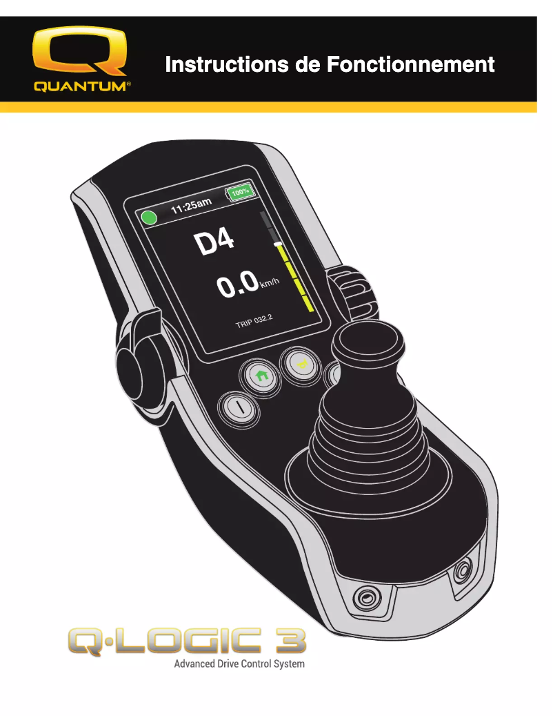 Image de la première page du manuel de l'appareil Q-Logic 3
