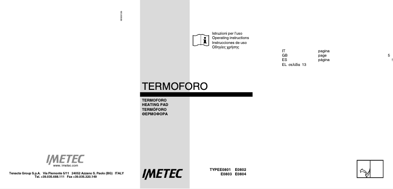Página 1 del manual Manual de usuario Imetec CHP-01 Intellisense