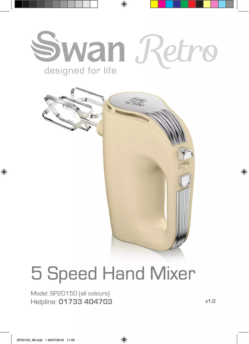 Página 1 del manual Manual de usuario Swan SP20150GN