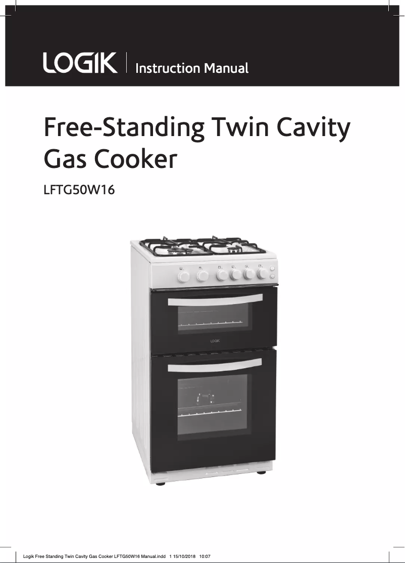 Página 1 del manual Manual de usuario Logik LFTG50W16