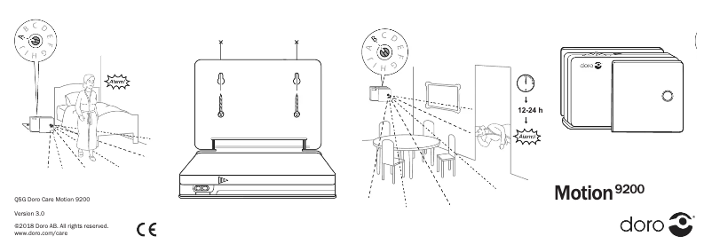 Image de la première page du manuel de l'appareil Motion 9200