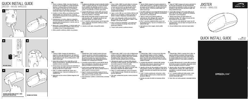 First page image of the manual for Jixster SL-630010