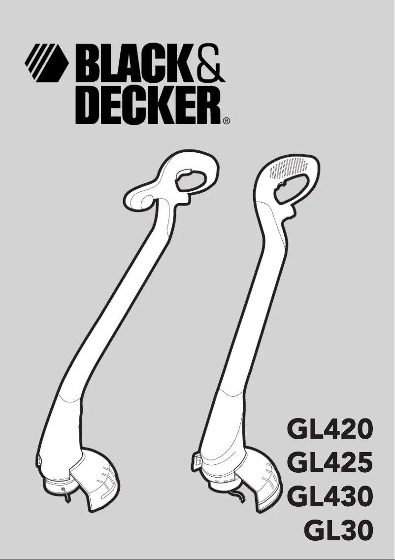 Page n°1 - Manuel utilisateur Black & Decker GL425