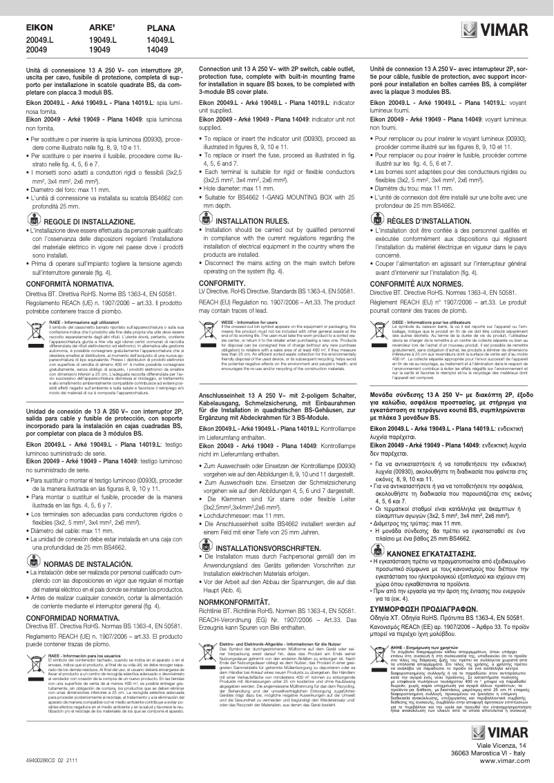 Image de la première page du manuel de l'appareil 20049.L.B